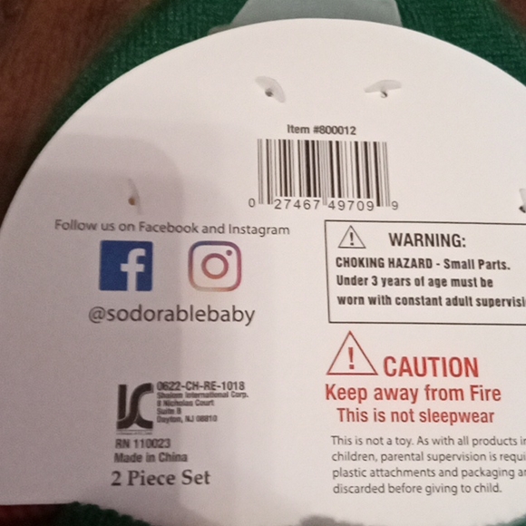 NWT So'Dorable Baby Elf Sweater and Knit Hat, 0-6 months - Picture 6 of 6